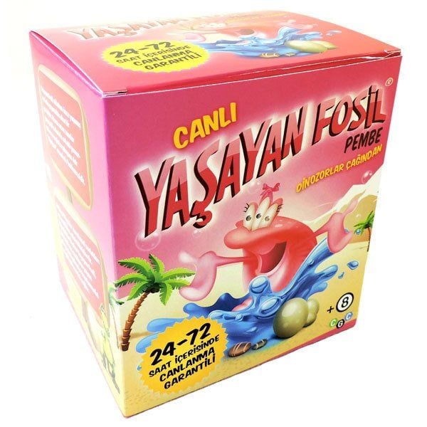 Yaşayan Fosil Pembe Canlı Triops Yetiştirme Kiti