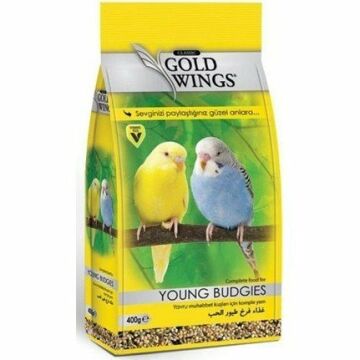 GOLD WINGS Yavru Muhabbet Kuşu Yemi 400 gr