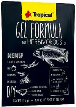 TROPİCAL Gel Formula Herbivore 35gr / 330ml