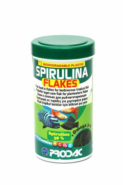 Prodac Spirulina Flakes 250ml