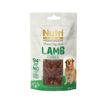 Nutri Canin Lamb Cubes Snack 80 gr