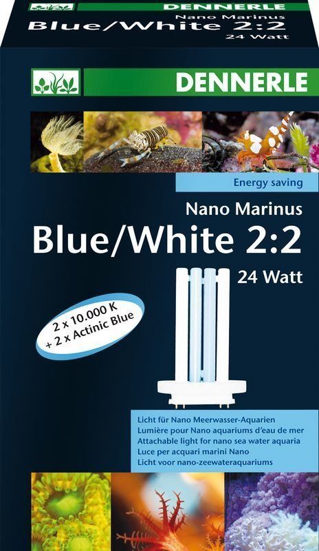 DENNERLE Nano Light Blue/White 24w
