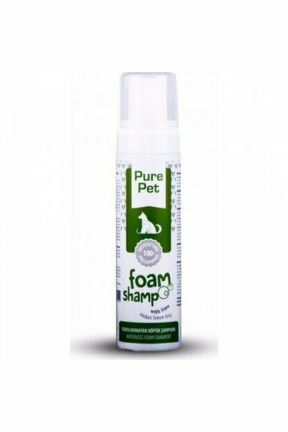 PURE PET Durulanmayan Susuz Köpük Şampuan Lime 250ml