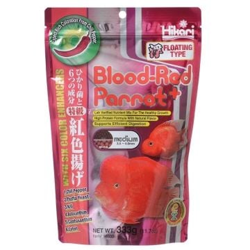 Hikari Blood Red Parrot + 333 gr Medium