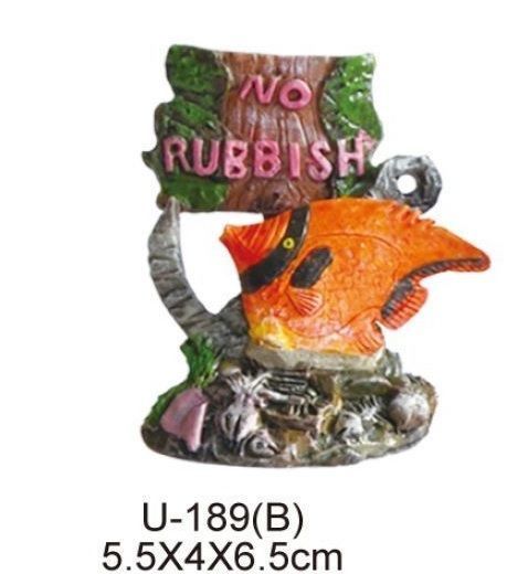 KING No Rubbish Dekor U-189 B