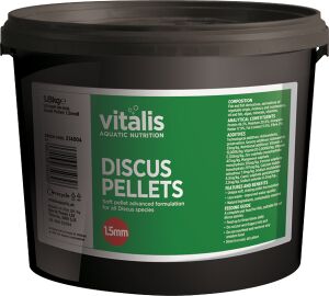 VITALIS Discus Pellet 1,8 KG Small 1,5 MM Kova