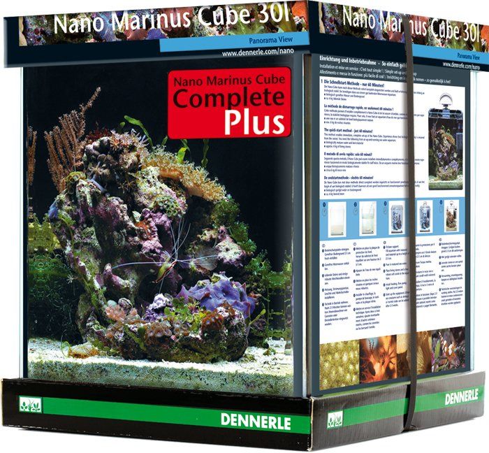 Dennerle Nano Cube Marinus Complete Plus 60Lt Tuzlu Su Akvaryumu