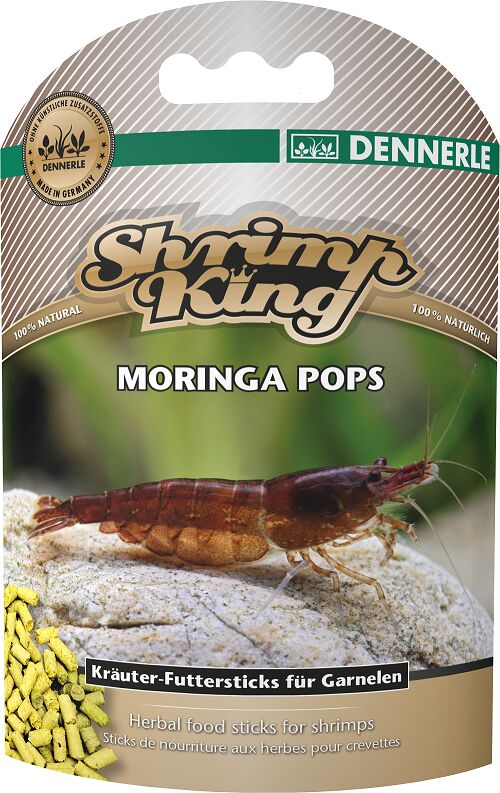 Dennerle Shrimp King Moringa Pops Karides Yemi 40 gr