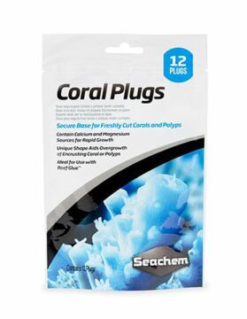 SEACHEM Coral Plugs 12 Adet