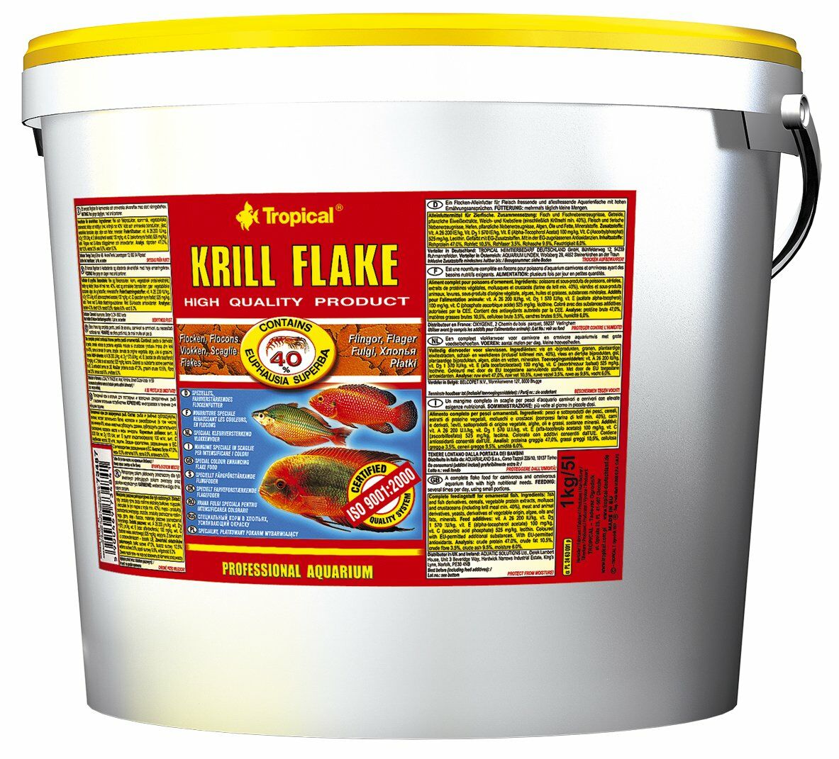 TROPiCAL Krill Flake Kova 11lt / 2 Kg