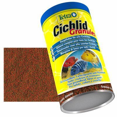 TETRA Cichlid Mini Granules 250 ml - 327,96 TL / Kutu / Paket Yemler