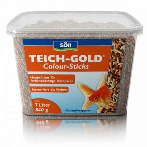 SÖLL Teich- Gold Colour Sticks 940 Gr / 7 Lt