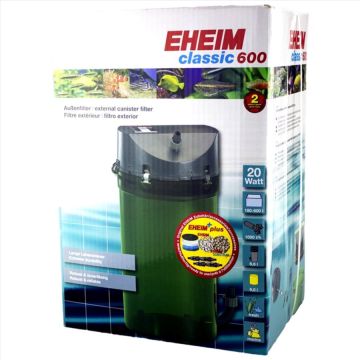 EHEIM 2217-02 Classic 600 Dış Filtre 1000 L/H Musluklu
