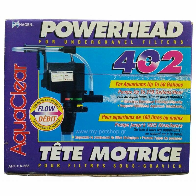 AquaClear Power Head 402 1020l/h