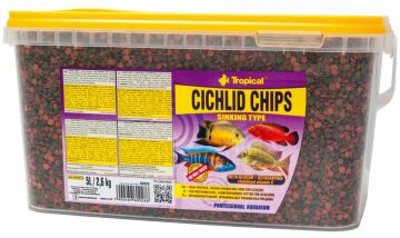 TROPICAL Cichlid Chips Kova Yem 2,6 Kg