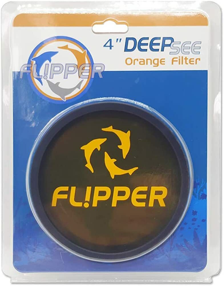 FLİPPER - DEEPSEE VİEWER 4'' - ORANGE FİLTER LENS