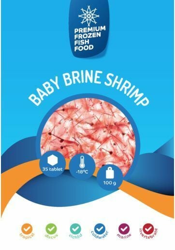 RDM Frozen Baby Brine Shrimp (Dondurulmuş Yem) 10 lu Paket