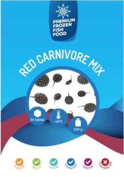 RDM Frozen Red Carnivore Mix (Dondurulmuş Yem) 10 lu Paket