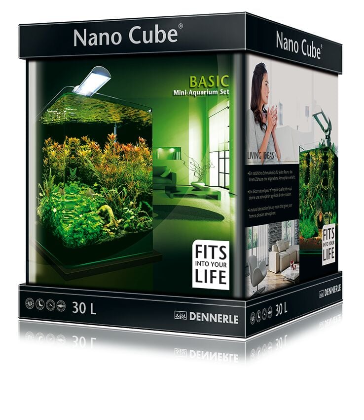 Dennerle Nano Cube Basic - 30Lt Set Akvaryum