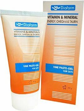 Diafarm VME Paste Vitamin ve Mineral Destek Kedi Macunu 50 Gr