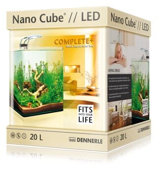 Dennerle Nano Cube Complete+ 20 Lt Led - Armatürlü Set Akvaryum