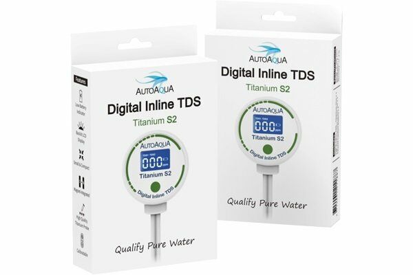 AutoAqua Digital Inline Tds - Titanium S2 TDS-200S