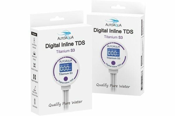 AutoAqua Digital Inline Tds - Titanium S3 TDS-300S