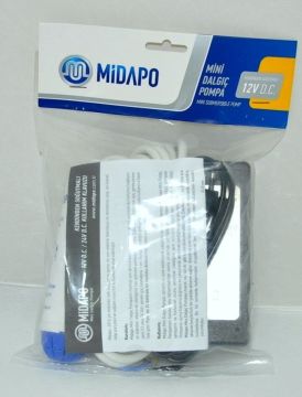 MiDAPO Mini Dalgıç Pompa 12 V