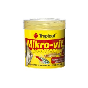 TROPICAL Mikro-Vit Hi-Protein 50 ML/32 GR