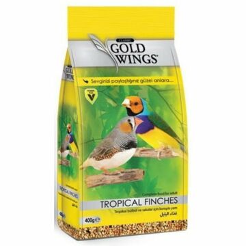 GOLD WiNGS Tropikal Kuş Yemi 400 gr