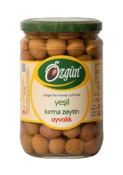 Ayvalık Kırma Zeytin - 1/2 Lik Cam Kav.