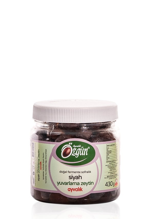 Yuvarlama Siyah Zeytin - 430 Gr. Pet Kav.