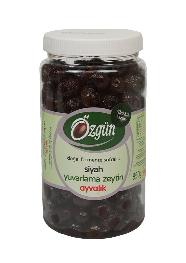 Yuvarlama Siyah Zeytin - 1 lik Pet Kav.