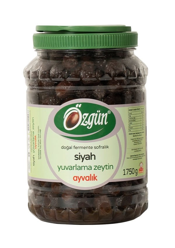 Yuvarlama Siyah Zeytin - 2 lik Pet Kav.