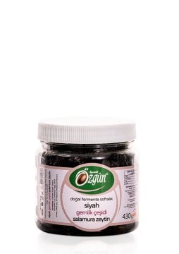Gemlik Siyah Salamura Zeytin - 430 Gr. Pet Kav.