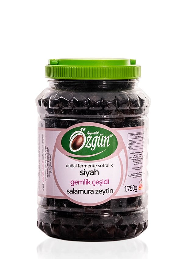 Gemlik Siyah Salamura Zeytin - 2 lik Pet Kav.