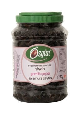 Gemlik Siyah Salamura Zeytin - 2 lik Pet Kav.
