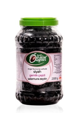 Gemlik Siyah Salamura Zeytin - 3 lük Pet Kav.