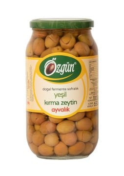 Ayvalık Kırma Zeytin - 1 lik Cam Kav.