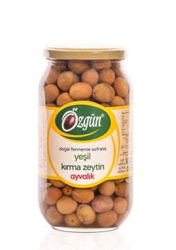 Ayvalık Kırma Zeytin - 1 lik Cam Kav.