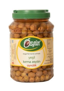 Ayvalık Kırma Yeşil Zeytin - 2 lik Pet Kav.