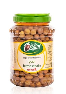 Ayvalık Kırma Yeşil Zeytin - 2 lik Pet Kav.