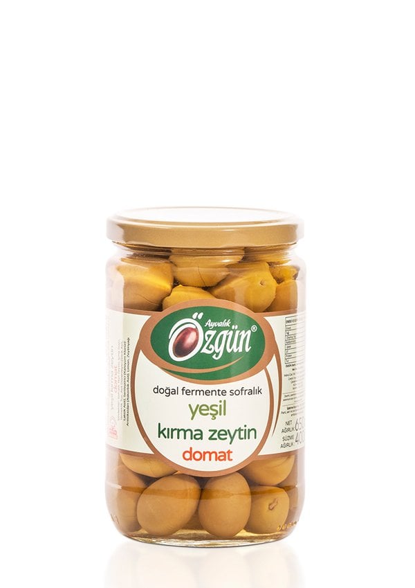 Domat Kırma Zeytin - 1/2 Lik Cam Kav.
