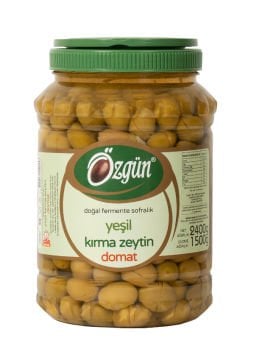Domat Kırma Yeşil Zeytin - 2 lik Pet Kav.