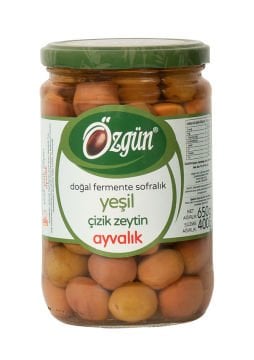 Ayvalık Çizik Zeytin - 1/2 Lik Cam Kav.