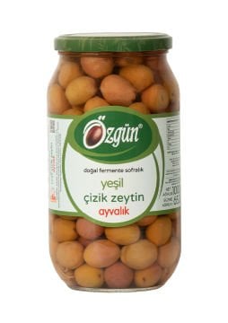 Ayvalık Çizik Zeytin - 1 lik Cam Kav.