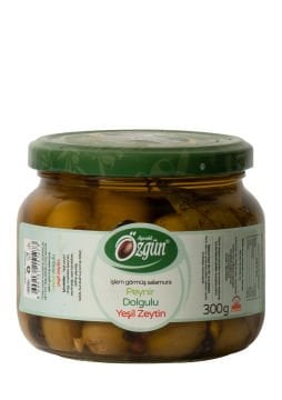 Peynir Dolgulu Yeşil Zeytin - 370 cc Cam Kav