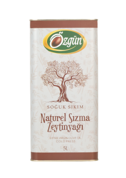 Naturel Sızma Zeytinyağı - 5 L Teneke