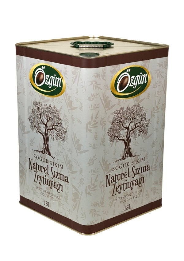 Naturel Sızma Zeytinyağı - 18 L Teneke