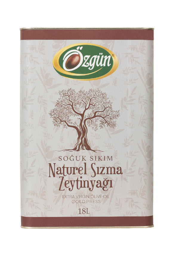 Naturel Sızma Zeytinyağı - 18 L Teneke